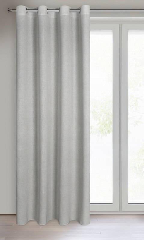 ZASŁONA GOTOWA CINDY 140 X 250 CM SZARY