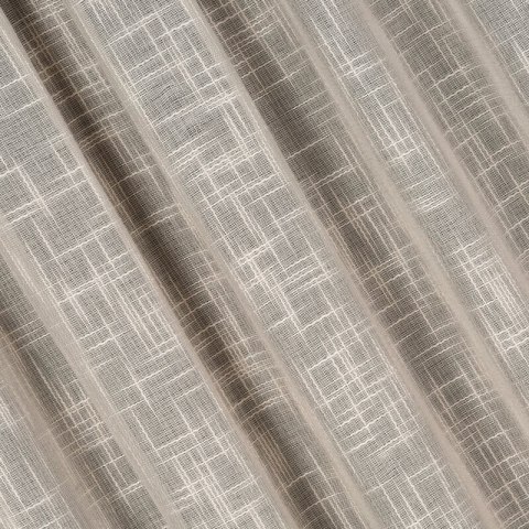 ZASŁONA GOTOWA RUBI NA TAŚMIE 140 X 270 CM BEŻOWY