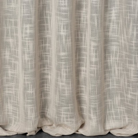 ZASŁONA GOTOWA RUBI NA TAŚMIE 140 X 270 CM BEŻOWY