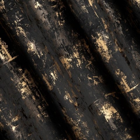ZASŁONA GOTOWA TONIA 140 X 250 CM CZARNY