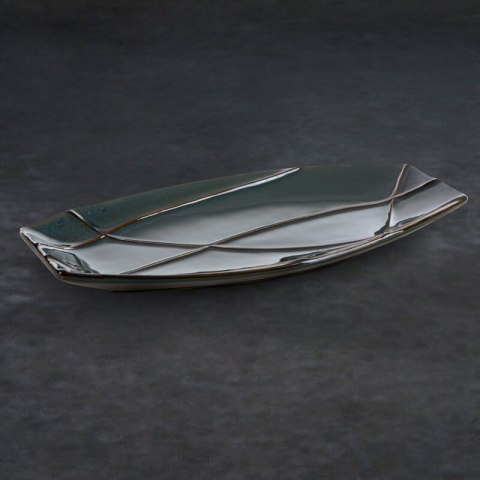 PATERA DEKORACYJNA TEO (01) 41 X 20 X 3 CM TURKUSOWY