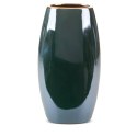 WAZON DEKORACYJNY AMORA2 (4) 19 X 12 X 35 CM ZIELONY