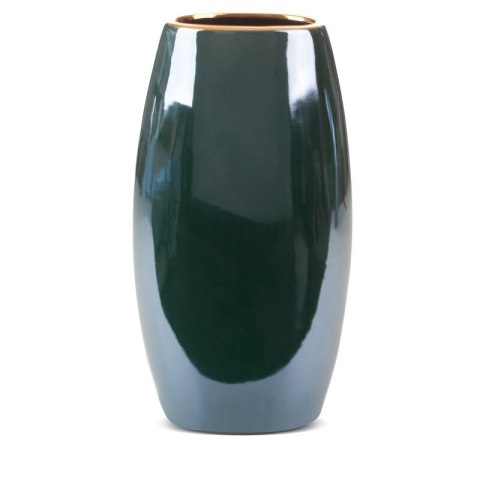 WAZON DEKORACYJNY AMORA2 (4) 19 X 12 X 35 CM ZIELONY