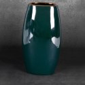 WAZON DEKORACYJNY AMORA2 (4) 19 X 12 X 35 CM ZIELONY