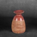 WAZON DEKORACYJNY ELDA (02) O 16 X 22 CM CZERWONY