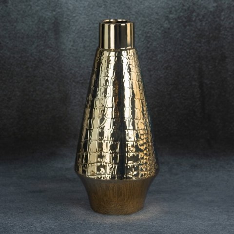 WAZON DEKORACYJNY ERNA FI 14 X 31 CM ZŁOTY