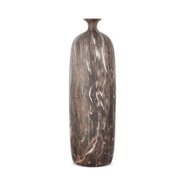 WAZON DEKORACYJNY MARIKA (02) O 13 X 52 CM BRĄZOWY
