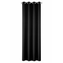 ZASŁONA GOTOWA RITA 140 X 250 CM CZARNY