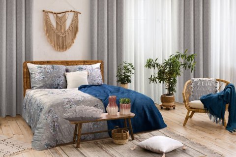 FIRANA GOTOWA MARGO 140 X 250 CM BIAŁY