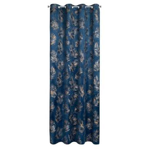 ZASŁONA GOTOWA GLORIA 140 X 250 CM GRANATOWY