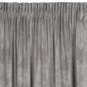 ZASŁONA GOTOWA NADIA NA TAŚMIE 140 X 300 CM SREBRNY