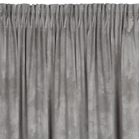 ZASŁONA GOTOWA NADIA NA TAŚMIE 140 X 300 CM SREBRNY