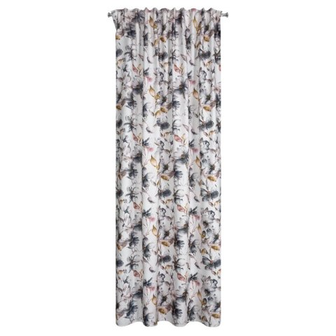 ZASŁONA GOTOWA NIKA NA TAŚMIE 140 X 270 CM BIAŁY