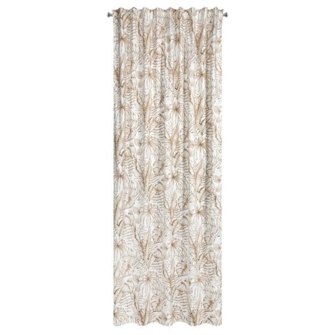 ZASŁONA GOTOWA SABA NA TAŚMIE 140 X 270 CM BIAŁY