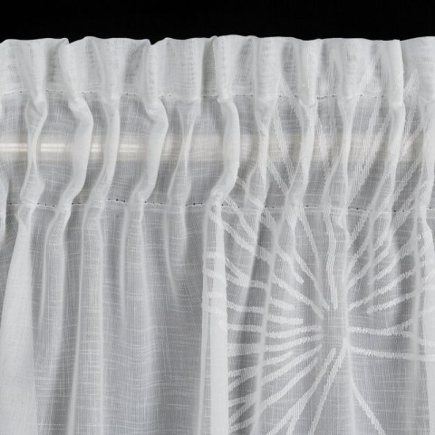 FIRANA GOTOWA JANE NA TAŚMIE 140 X 270 CM BIAŁY