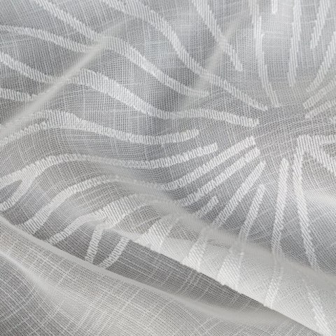 FIRANA GOTOWA JANE NA TAŚMIE 140 X 270 CM BIAŁY