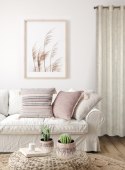 POSZEWKA BOHO 5 45 X 45 CM PUDROWY RÓŻ