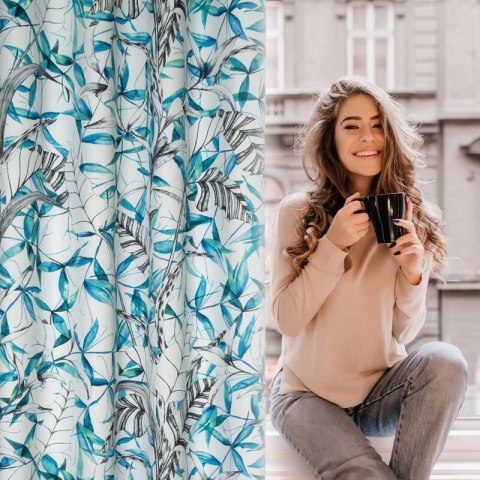 ZASŁONA GOTOWA IGA 140 X 250 CM BIAŁY