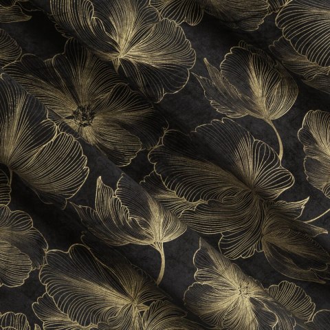ZASŁONA GOTOWA STELLA NA TAŚMIE 140 X 300 CM CZARNY