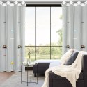 FIRANA GOTOWA ALVIN 140 X 250 CM BIAŁY