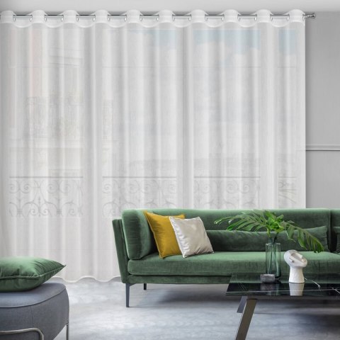 FIRANA GOTOWA LUNA 300 X 250 CM BIAŁY