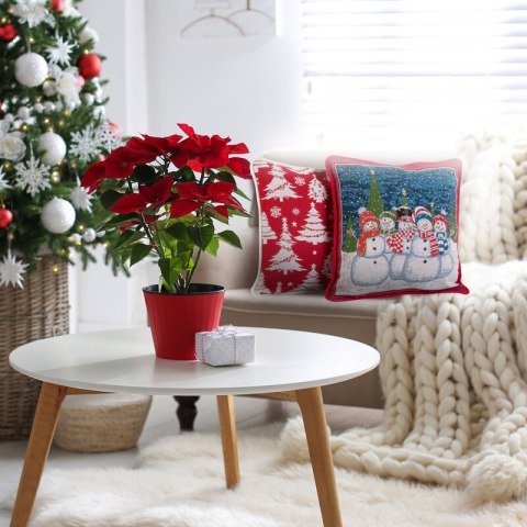 ŚWIĄTECZNA POSZEWKA XMAS 45 X 45 CM CZERWONY