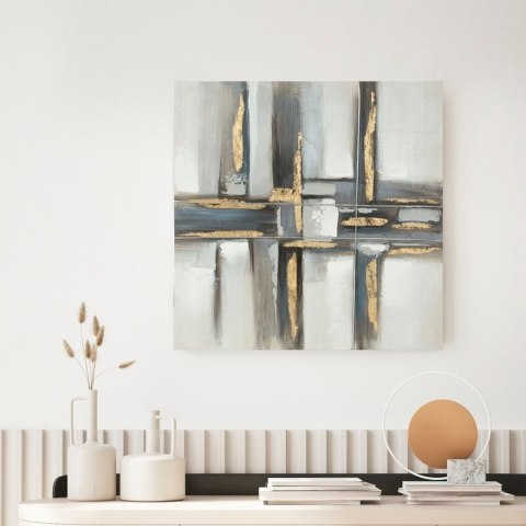 OBRAZ 594 60 X 60 CM STALOWY