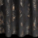 ZASŁONA GOTOWA GLORIA NA TAŚMIE 140 X 300 CM CZARNY