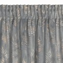 ZASŁONA GOTOWA GLORIA NA TAŚMIE 140 X 300 CM STALOWY