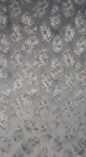 ZASŁONA GOTOWA GLORIA NA TAŚMIE 140 X 300 CM STALOWY