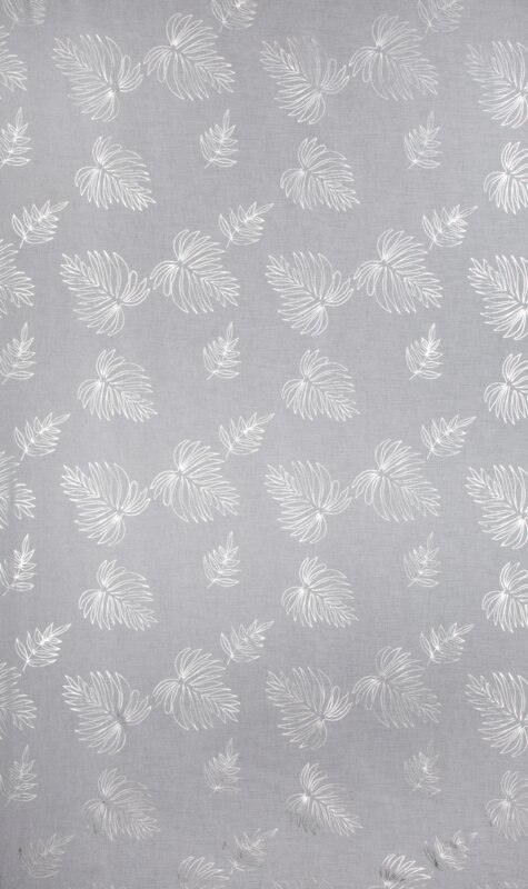 FIRANA GOTOWA CAPRI 140 X 250 CM SREBRNY