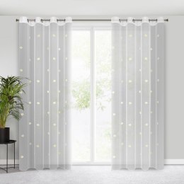 FIRANA GOTOWA ELSA 140 X 250 CM BIAŁY