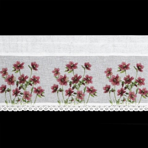 FIRANA GOTOWA ISA 150 X 30 CM BIAŁY
