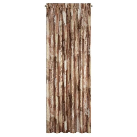 ZASŁONA GOTOWA ELLA NA TAŚMIE 140 X 270 CM CEGLASTY