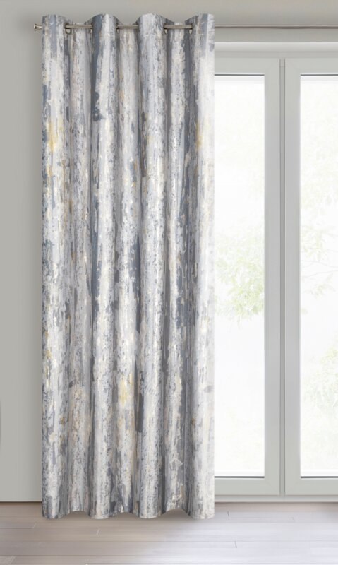 ZASŁONA GOTOWA GRACE 140 X 250 CM SZARY
