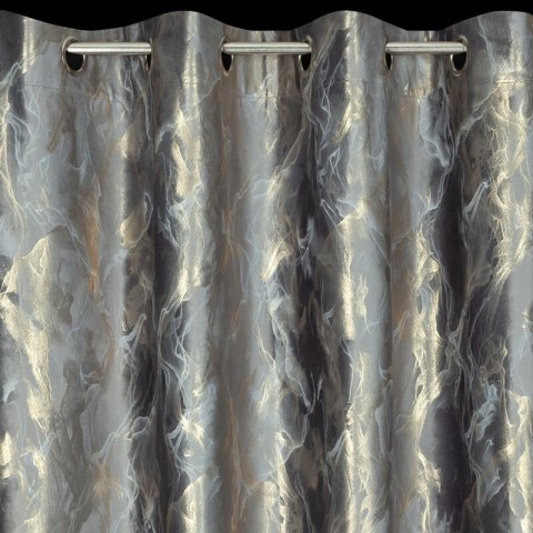 ZASŁONA GOTOWA MELODY 140 X 250 CM STALOWY