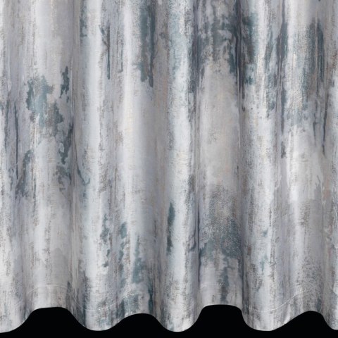ZASŁONA GOTOWA TINA NA TAŚMIE 140 X 270 CM SREBRNY