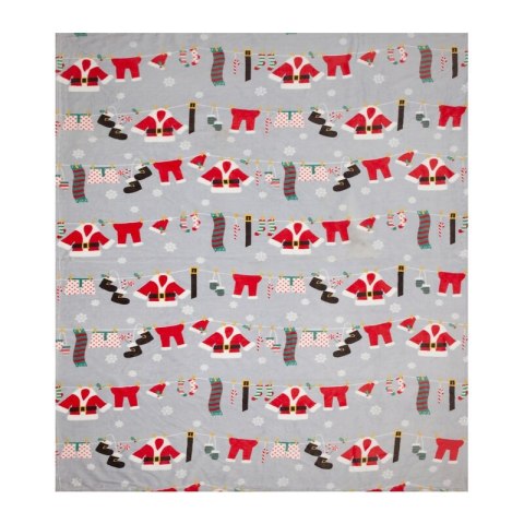 KOC ŚWIĄTECZNY KOC13 150 X 200 CM SZARY