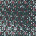 KOMPLET POŚCIELI ESPRIT 06 220 X 200 CM CIEMNOZIELONY