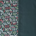 KOMPLET POŚCIELI ESPRIT 06 220 X 200 CM CIEMNOZIELONY
