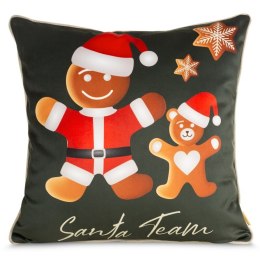 POSZEWKA ŚWIATECZNA GINGER03 60 X 60 CM ZIELONY
