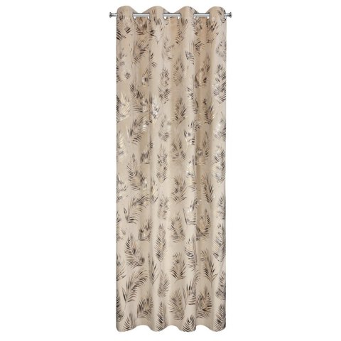 ZASŁONA GOTOWA GLORIA 140 X 250 CM BEŻOWY