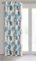 ZASŁONA GOTOWA KERI 140 X 250 CM TURKUSOWY
