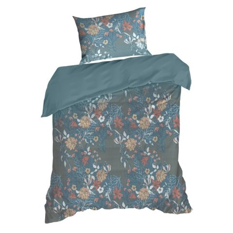 KOMPLET POŚCIELI HOME 01 160 X 200 CM TURKUSOWY