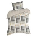 KOMPLET POŚCIELI HOME 06 160 X 200 CM STALOWY