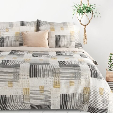 KOMPLET POŚCIELI HOME 06 220 X 200 CM STALOWY