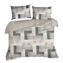 KOMPLET POŚCIELI HOME 06 220 X 200 CM STALOWY