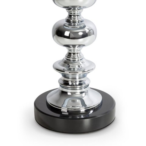 LAMPA NIKI (01) O 36 X 61 CM SREBRNY