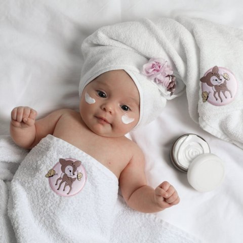 RĘCZNIK DZIECIĘCY BABY52 50 X 90 CM BIAŁY