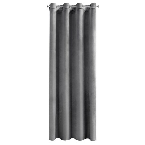 ZASŁONA GOTOWA D91 ROSA 140 X 250 CM STALOWY
